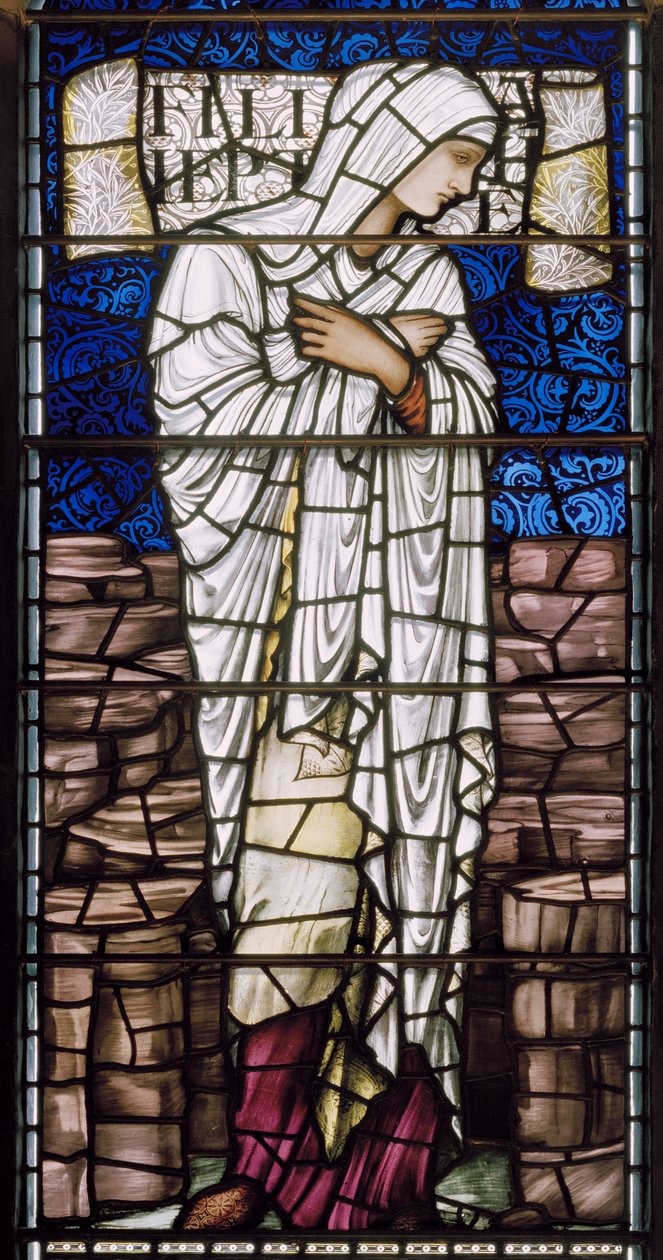 Edinburgh, St Giles Cathedral, Morris & Co., Edward Burne-Jones, Jepthas Daughter, 1886 av Edward Burne Jones