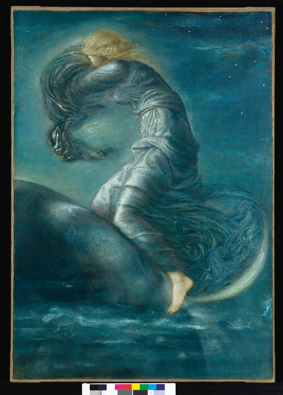 Luna, ca. 1872-75 av Edward Burne Jones