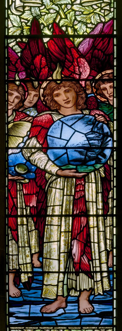 Oxford Harris Manchester College, Morris & Co., Edward Burne-Jones, The Days Of Creation av Edward Coley Burne Jones