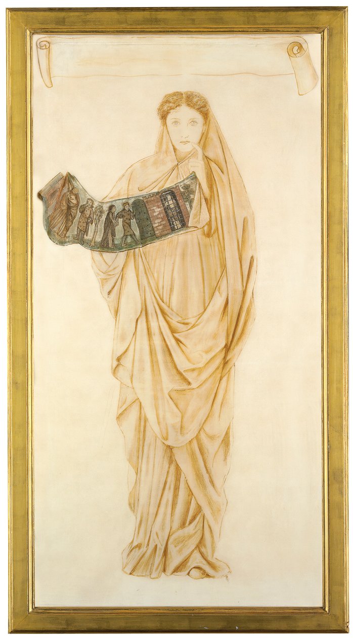 Philomela, 1864 av Edward Burne Jones