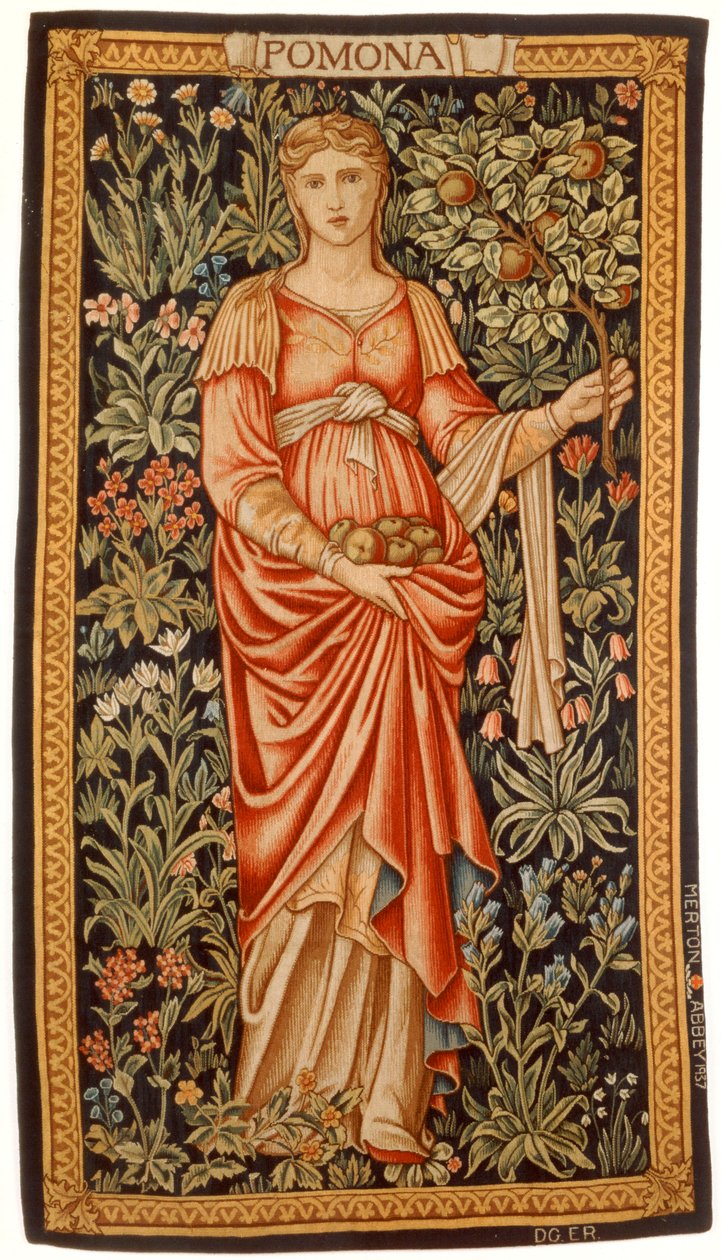 Pomona, Morris & Co. Merton Abbey, 1884 av Edward Burne Jones