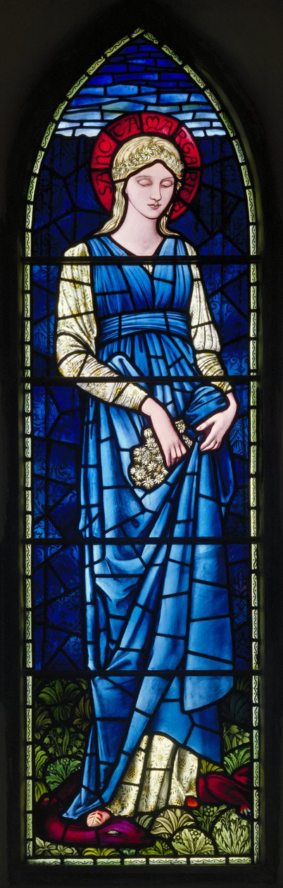 Rottingdean, St. Margaret, Morris & Co., Edward Burne-Jones, St. Margaret, 1894 av Edward Burne Jones