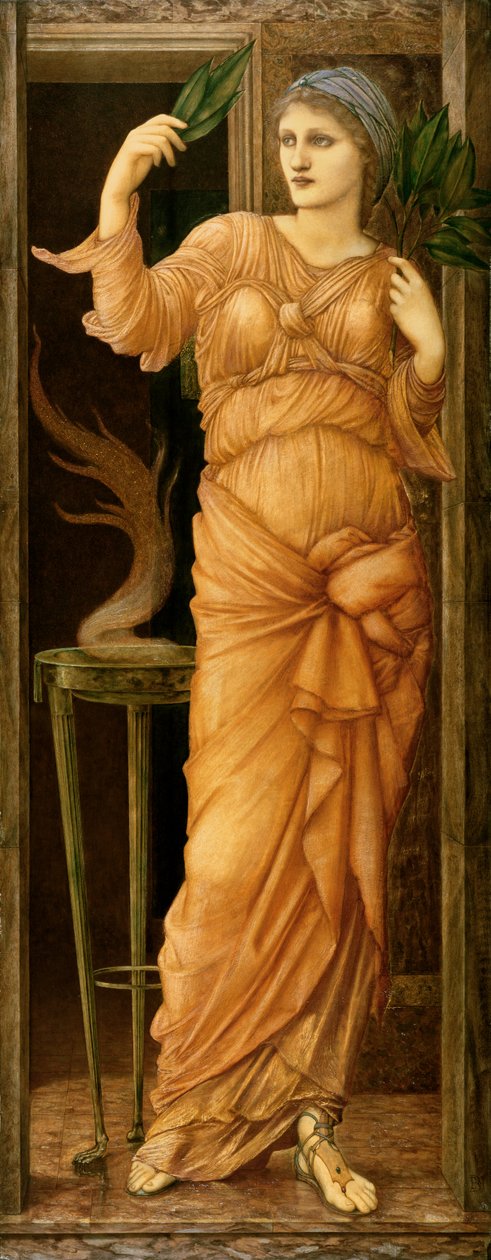 Den delfiske sibylla av Edward Coley Burne Jones