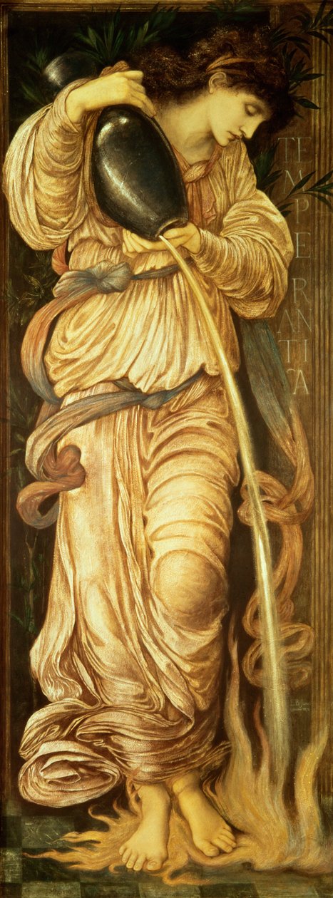Temperance, 1872 av Edward Burne Jones