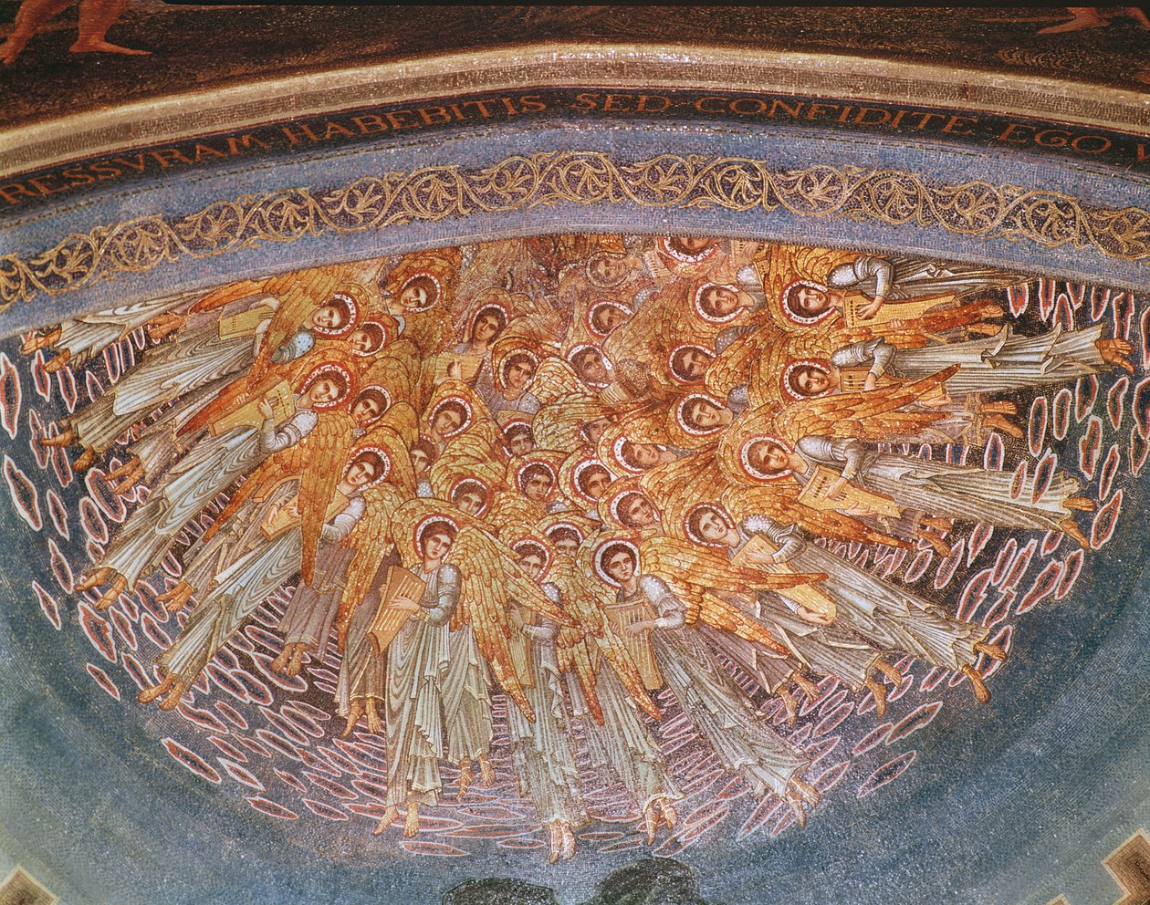 Bebudelsen (takmosaikk) av Edward Burne Jones