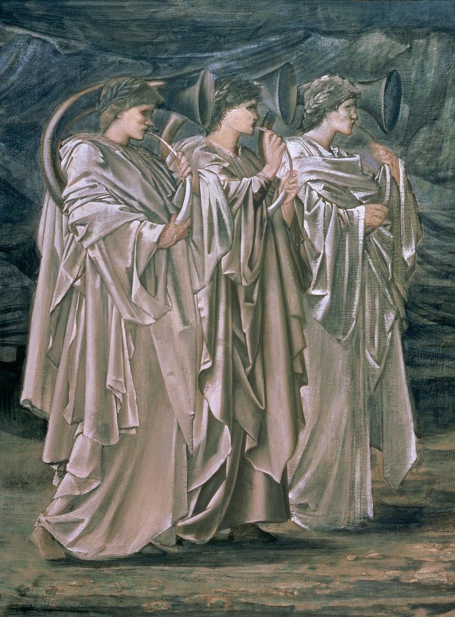 Utfordringen i villmarken, 1874-98 av Edward Burne Jones
