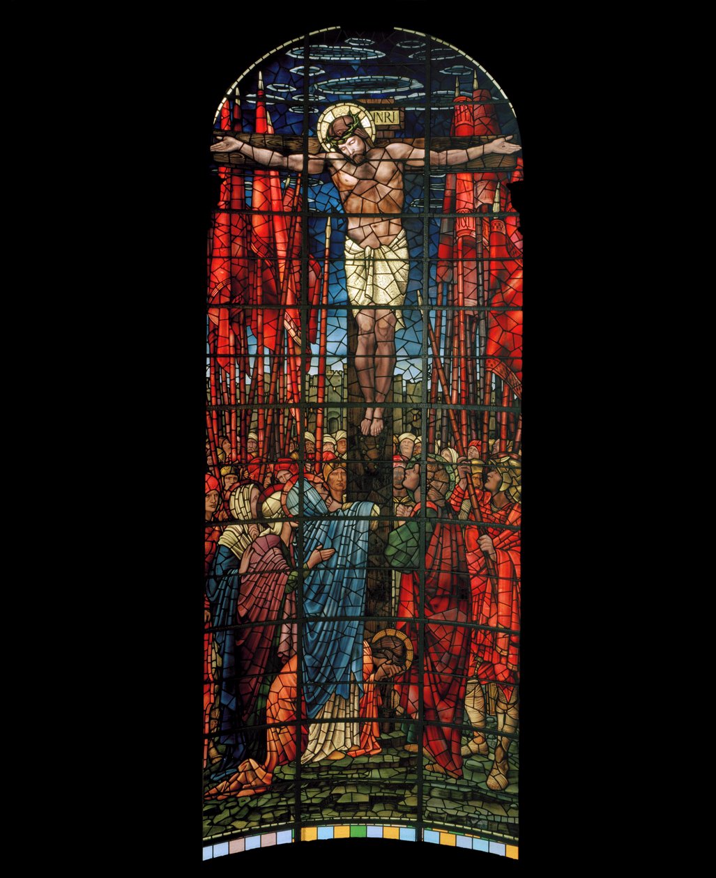 The Crucifixion Window, 1888 (farget glass) av Edward Burne Jones