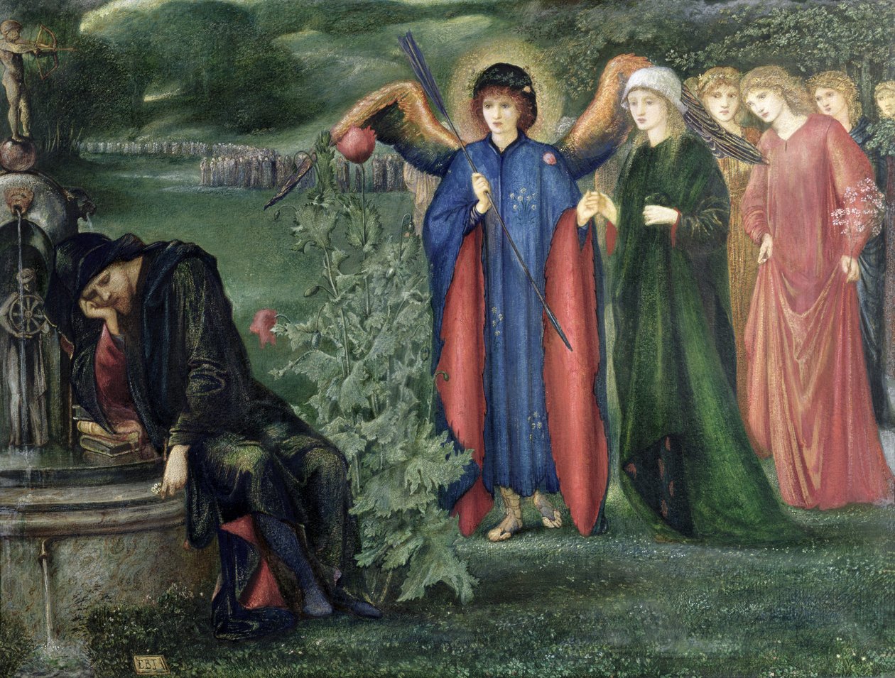 Drømmen om rettferdige kvinner av Edward Burne Jones