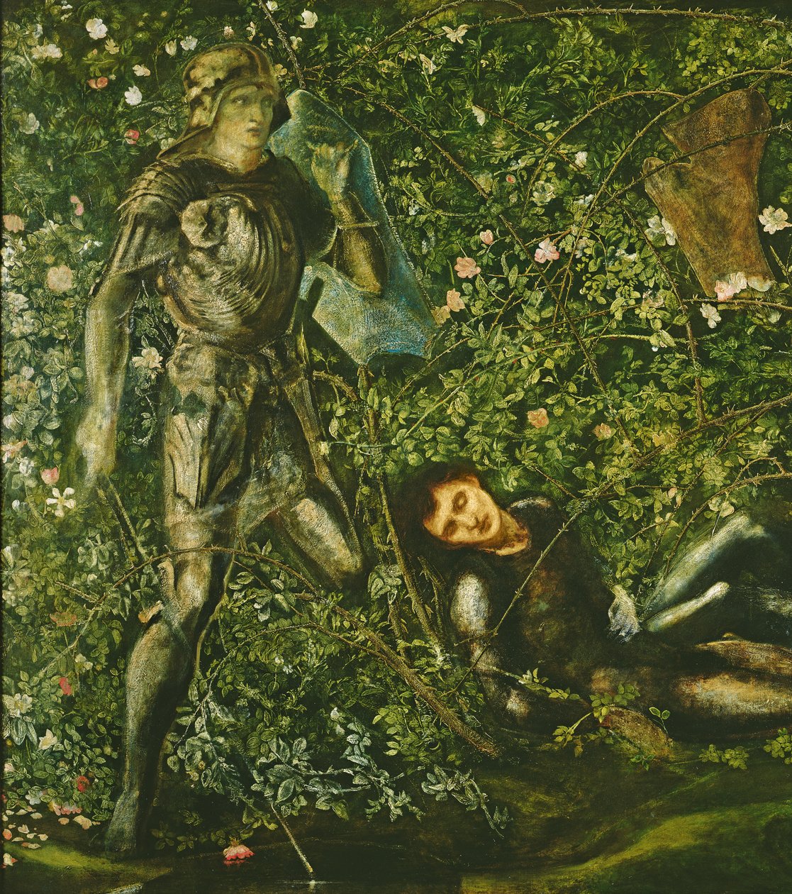 The Knights and the Briar Rose, 1869 av Edward Burne Jones