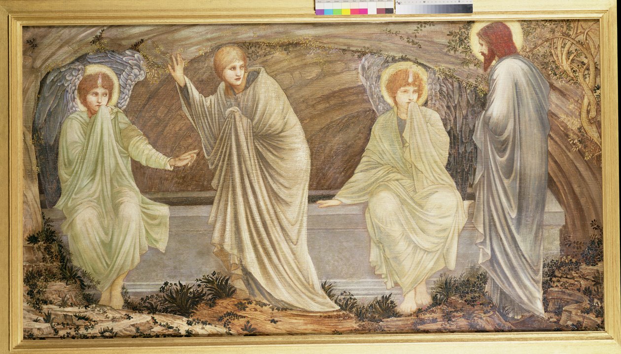 Oppstandelsens morgen, 1882 av Edward Burne Jones