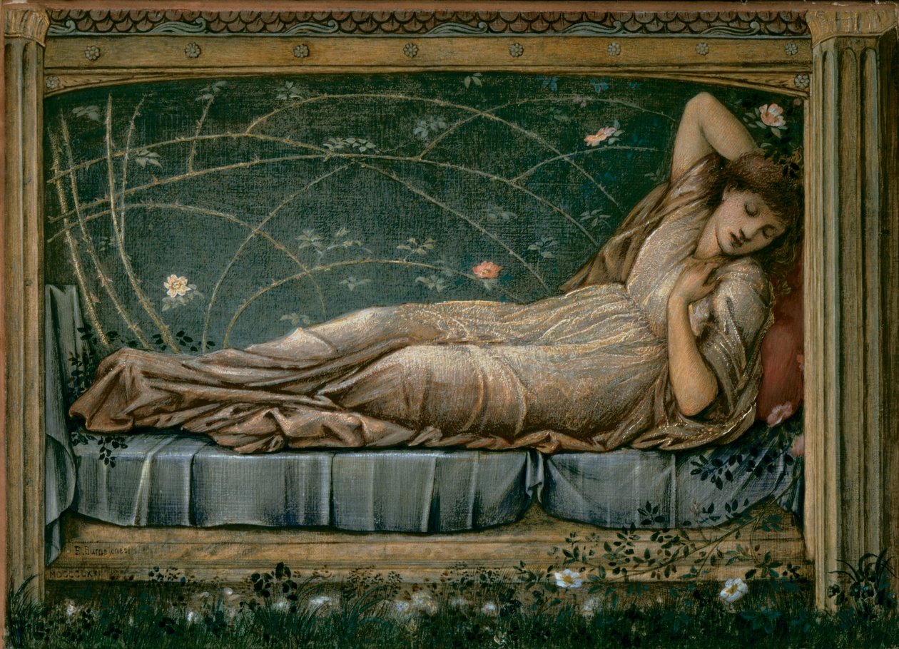 Tornerose av Edward Coley Burne Jones