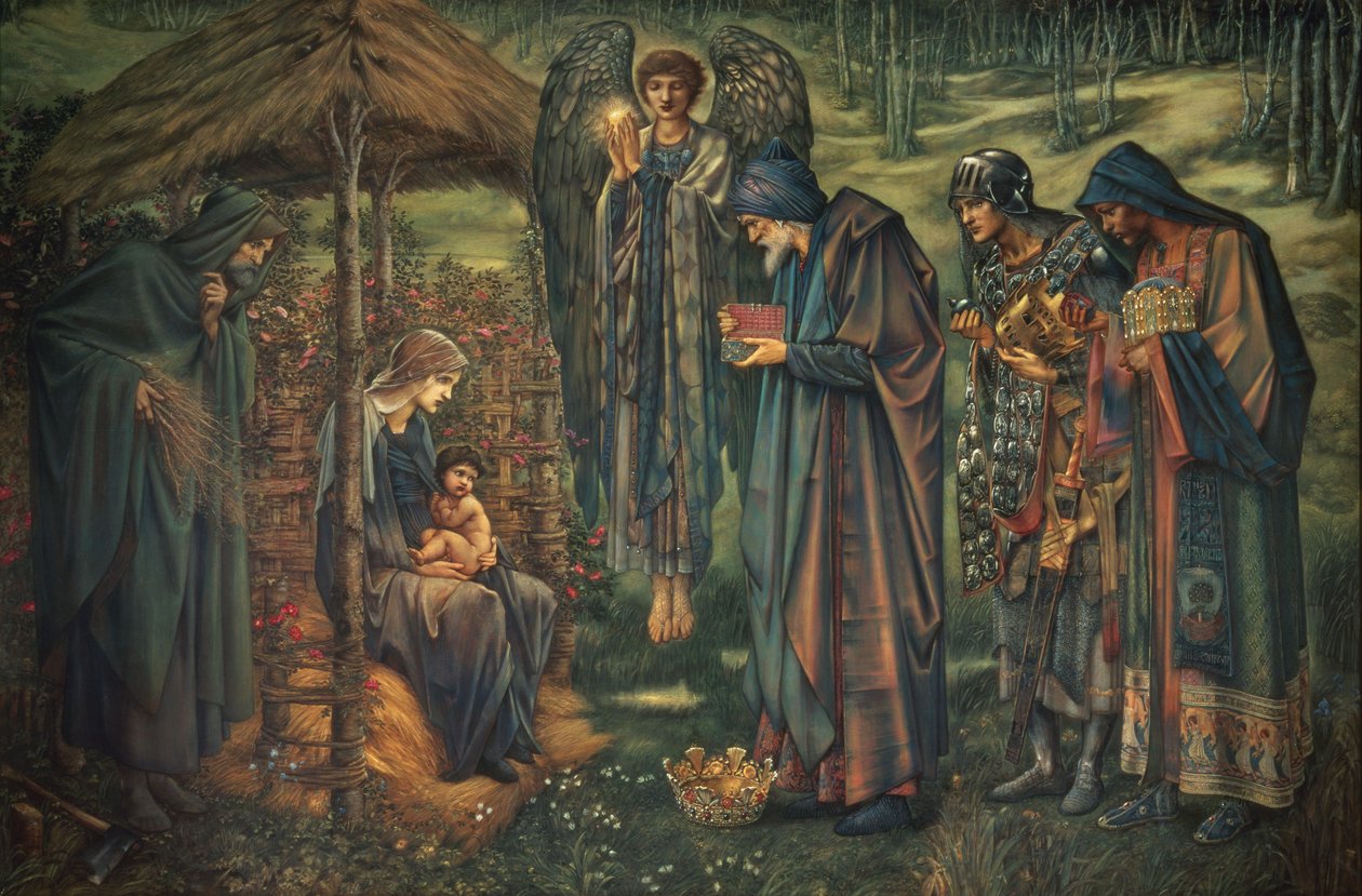 Betlehemsstjernen, 1888-91 av Edward Burne Jones