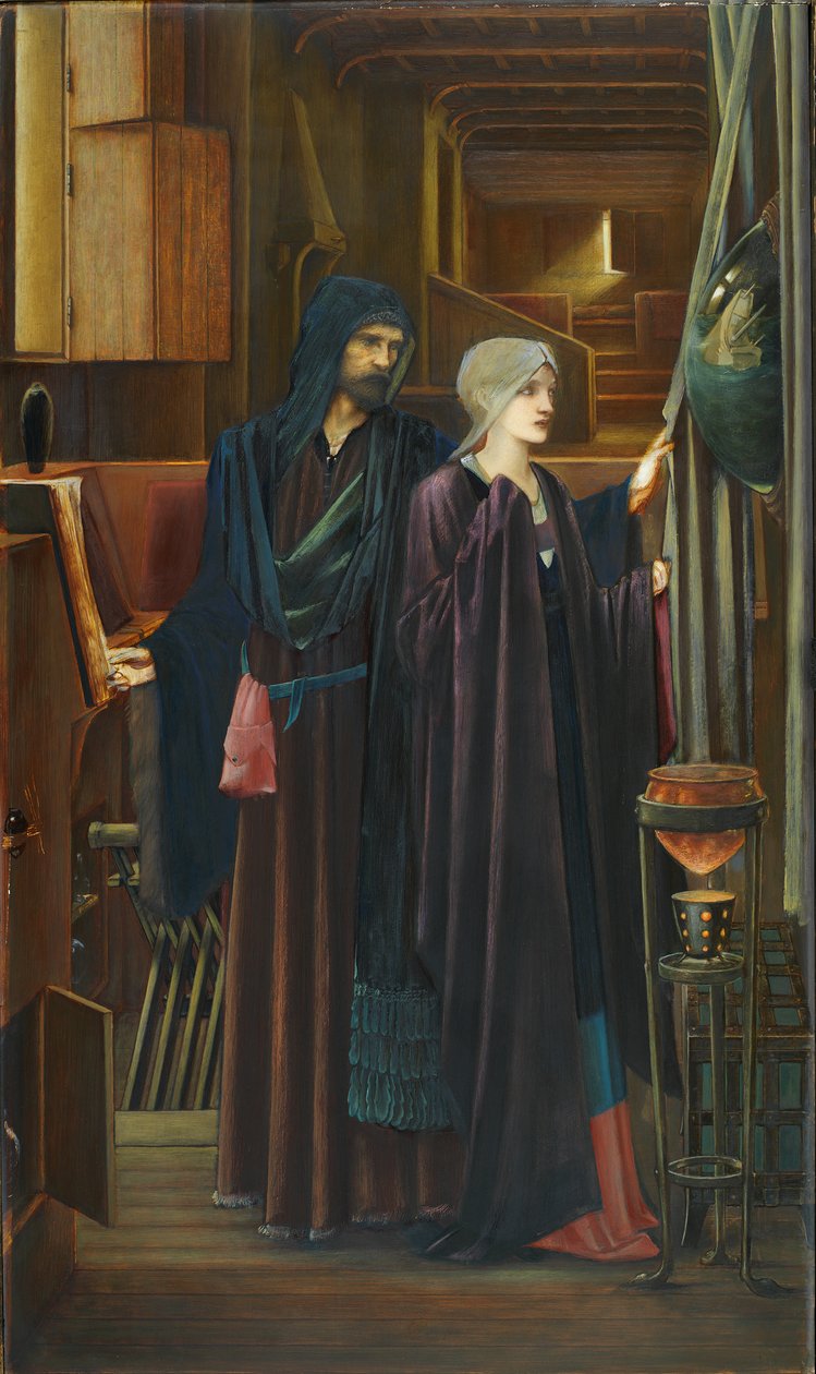 Trollmannen, 1898 av Edward Burne Jones