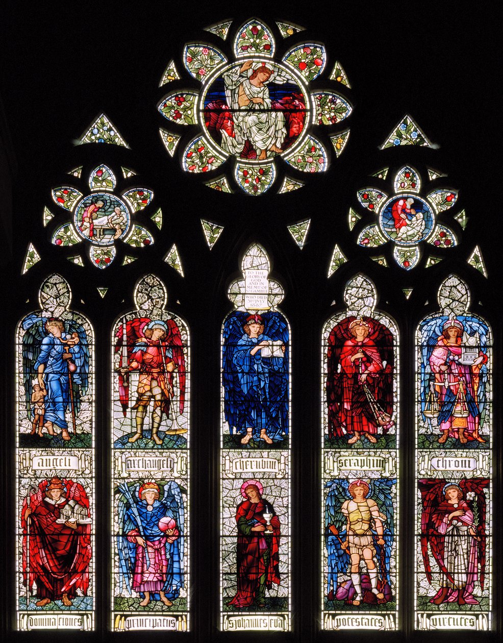 Vestvindu av Edward Coley Burne Jones