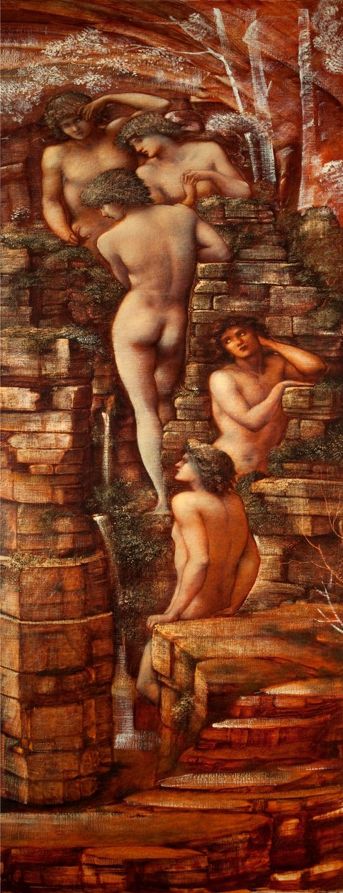 Trenymfer, 1881-85 av Edward Burne Jones