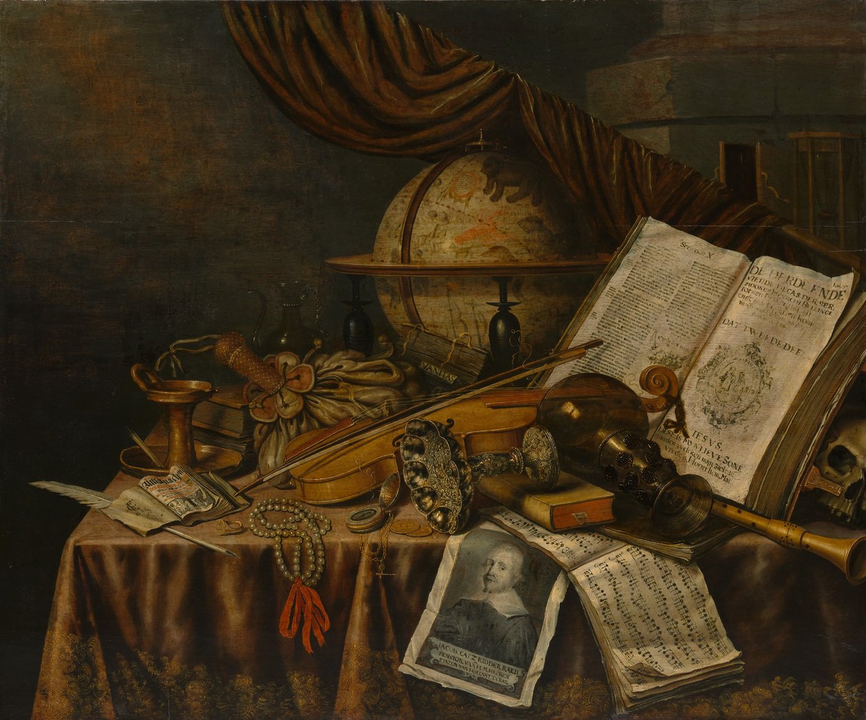 Vanity Still Life, 1662 av Edward Collier