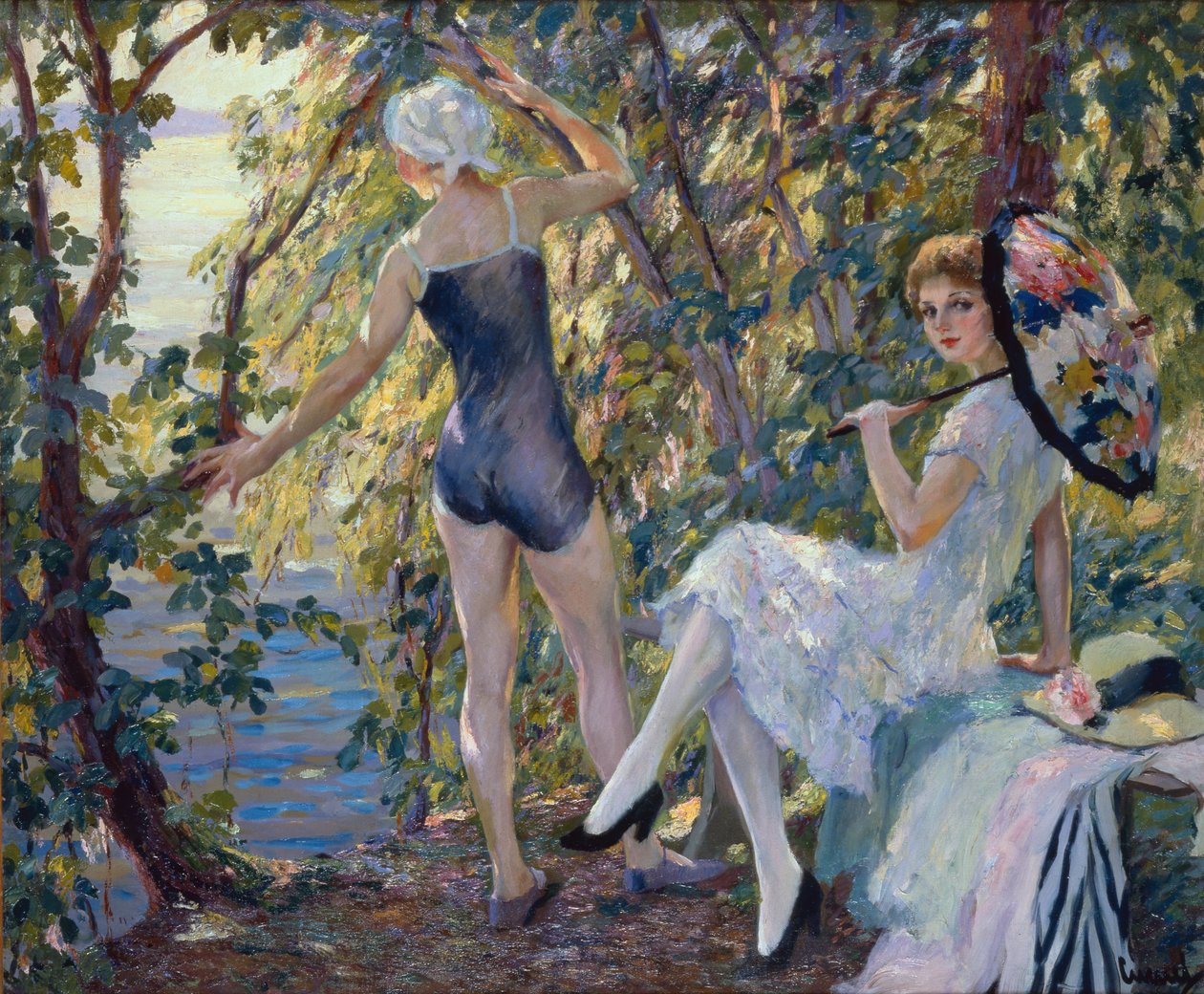 Badegjestene av Edward Cucuel