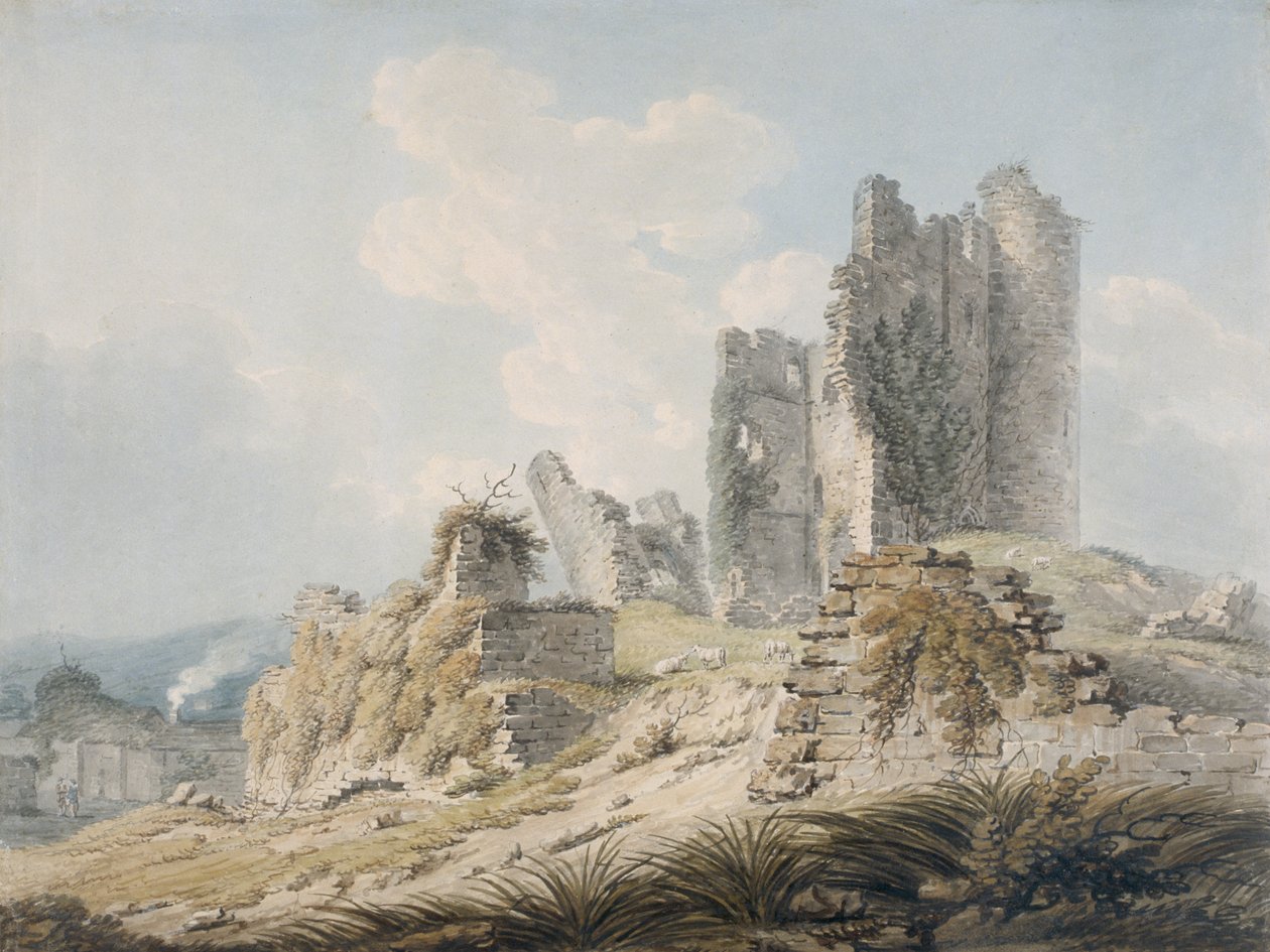 Caerphilly Castle av Edward Dayes