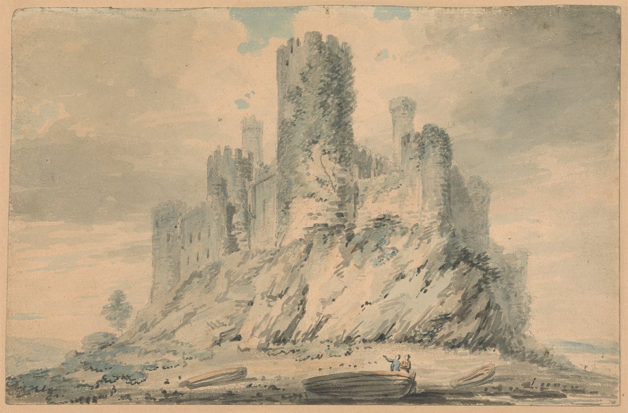 Conway Castle, Caernarvonshire av Edward Dayes