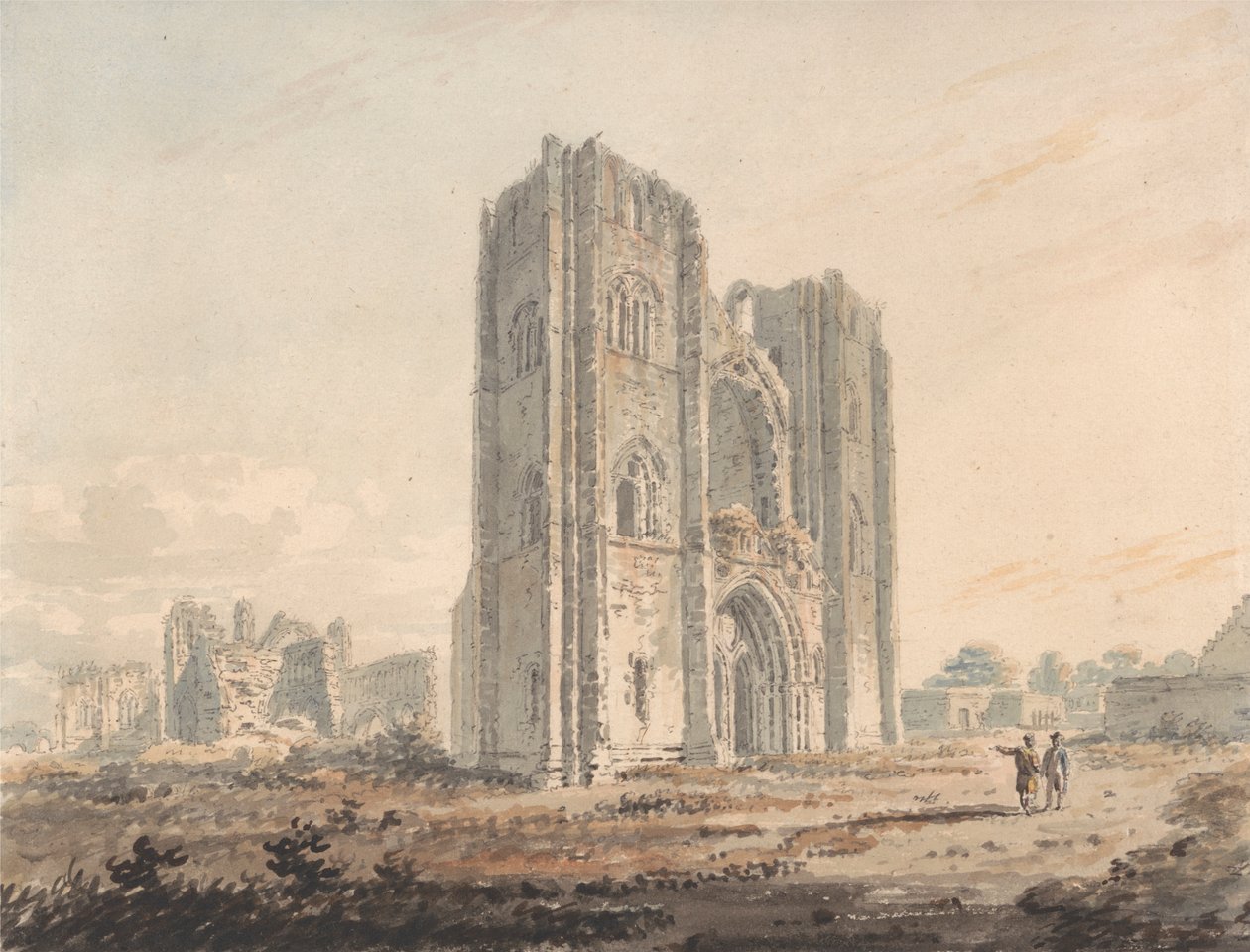 Elgin-katedralen, Moray av Edward Dayes