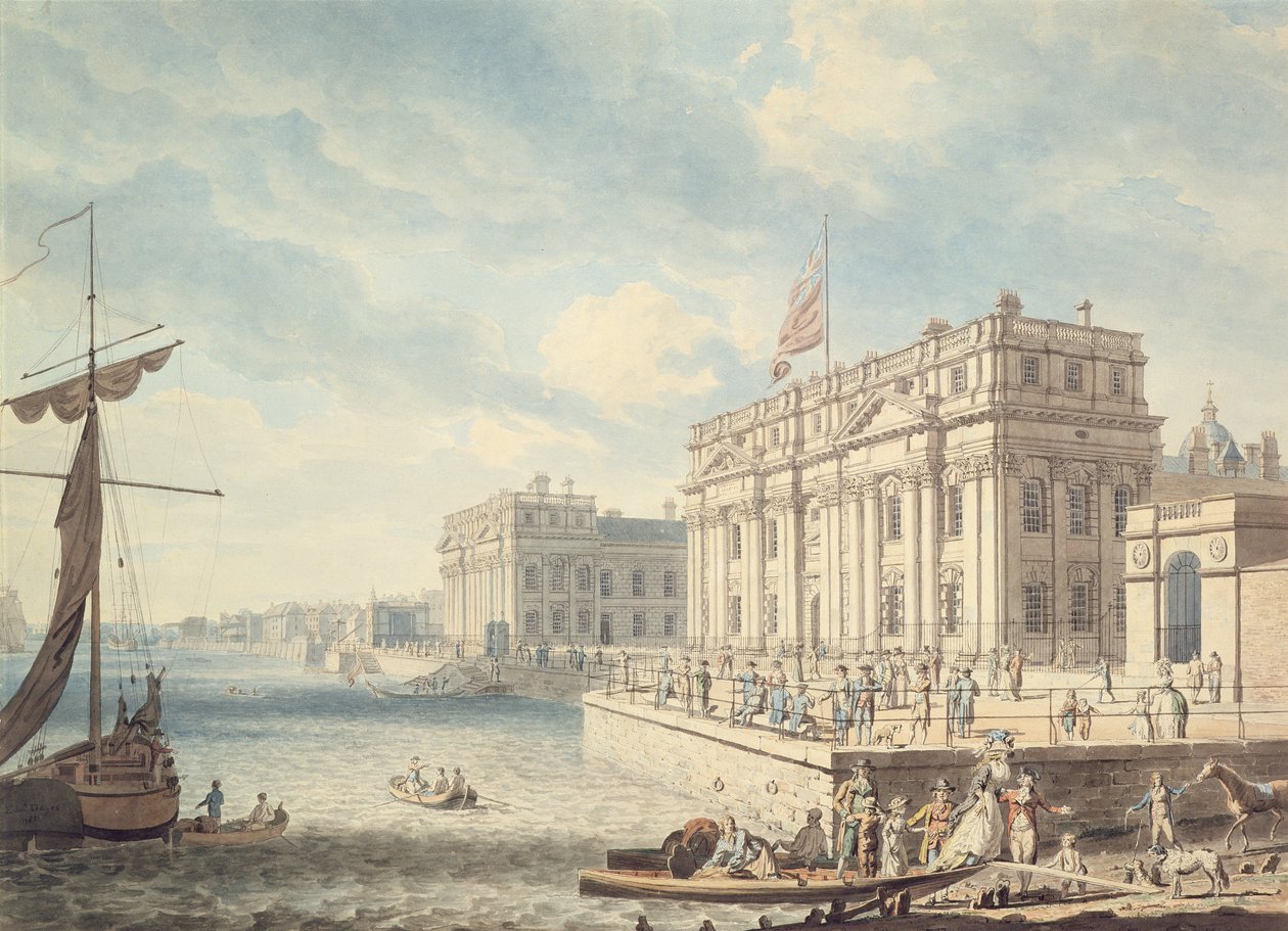 Greenwich sykehus av Edward Dayes