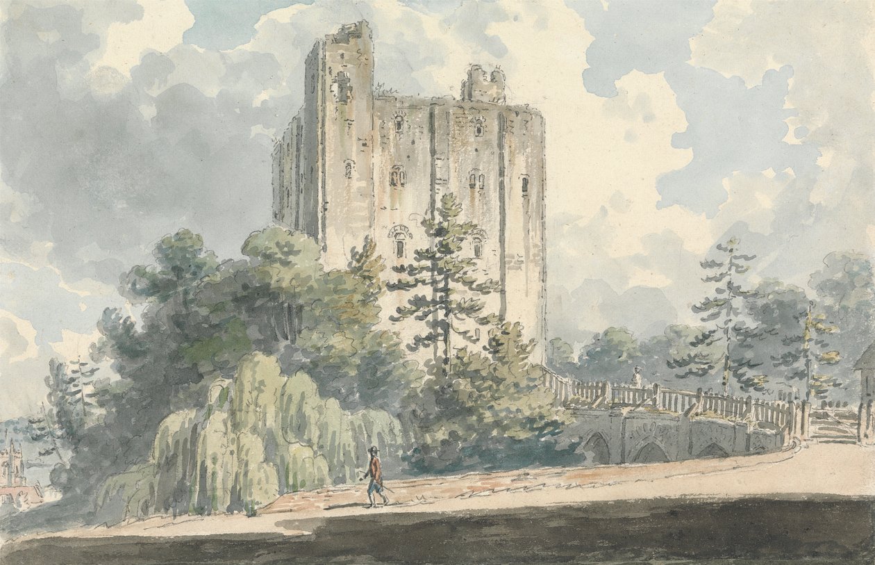 Hedingham Castle, Essex av Edward Dayes
