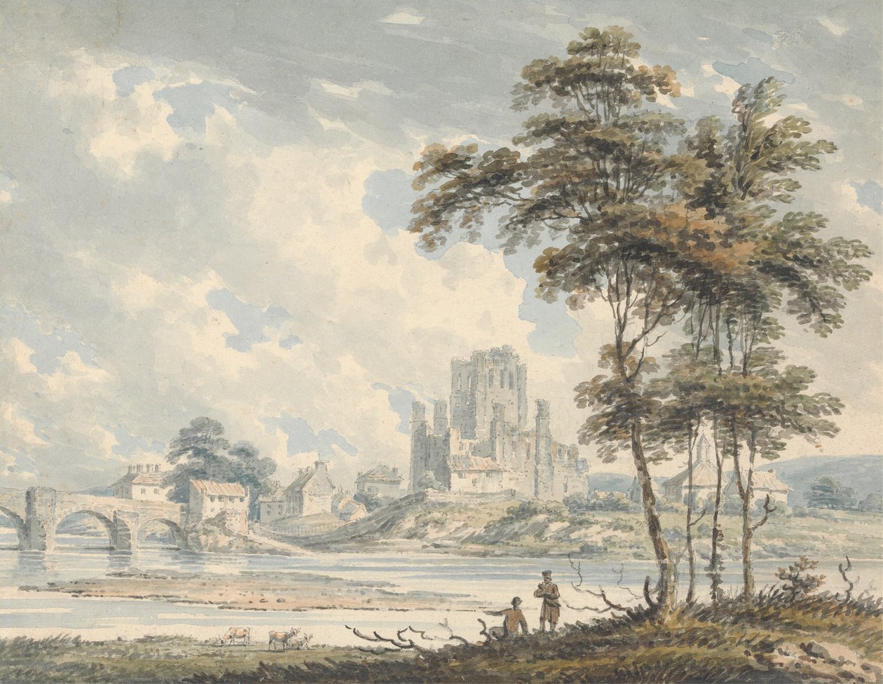 Kelso Abbey, Rosburghshire av Edward Dayes