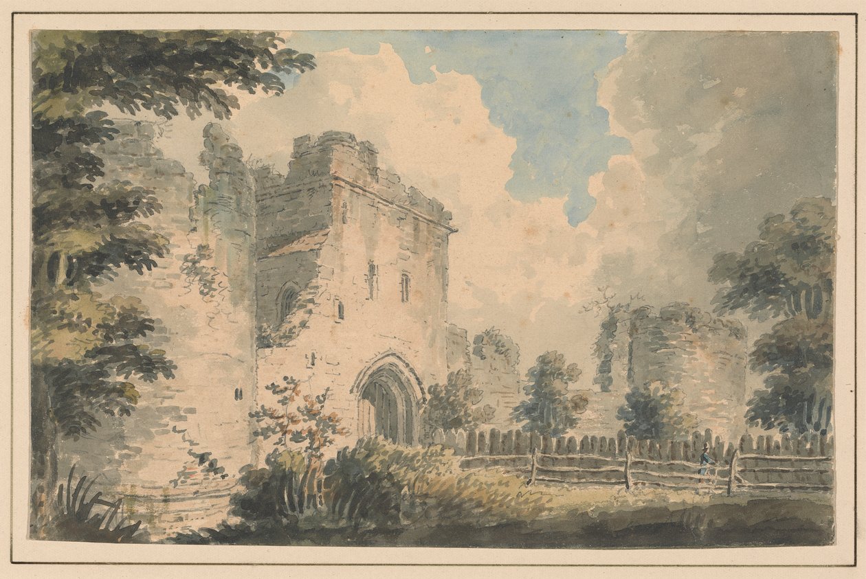 The Keep, Porchester Castle av Edward Dayes