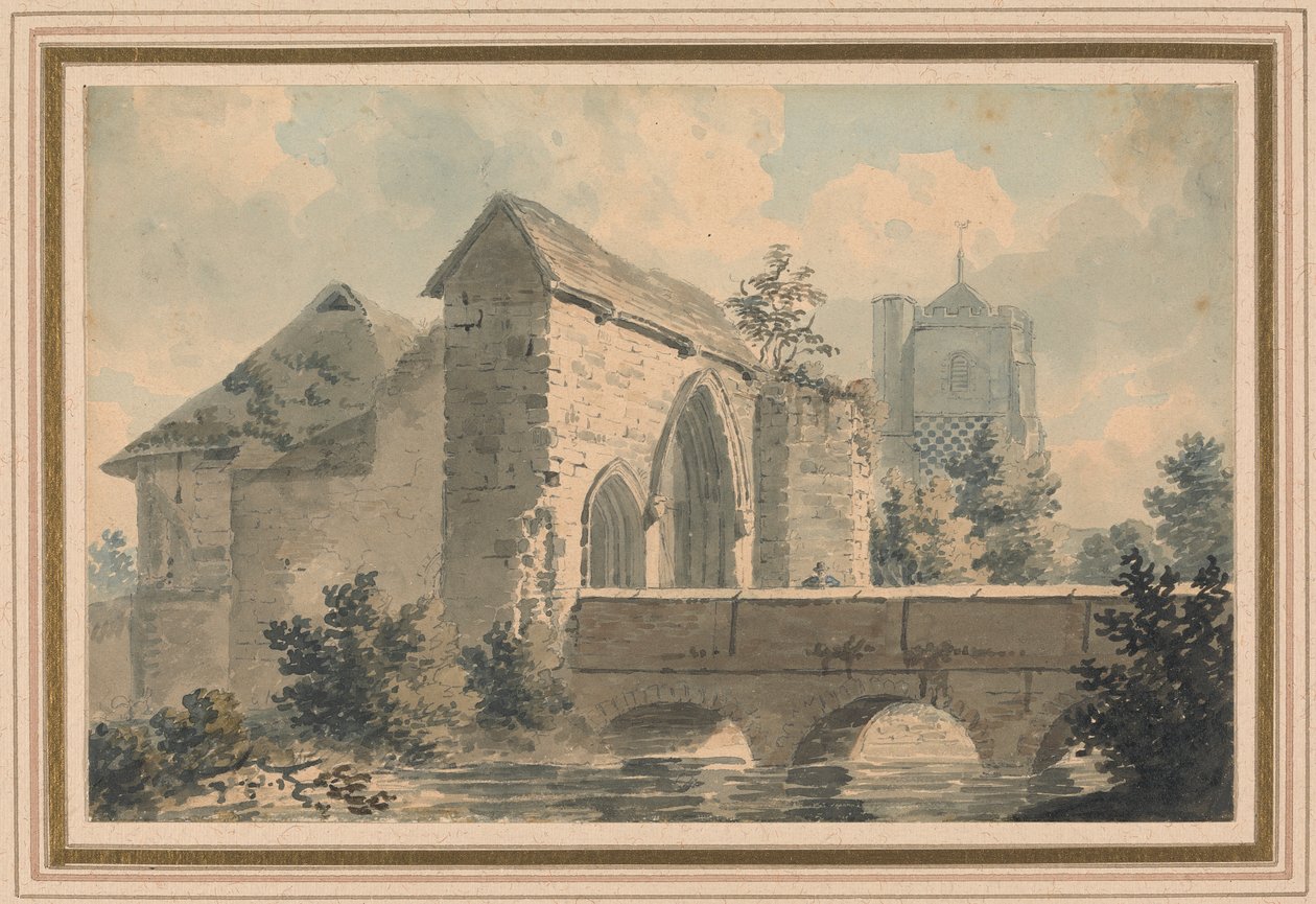 Waltham Abbey, Essex av Edward Dayes