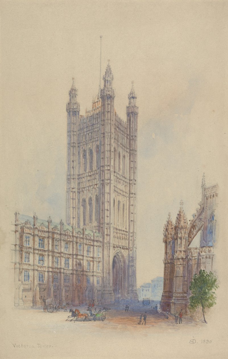Victoria Tower av Edward Duncan