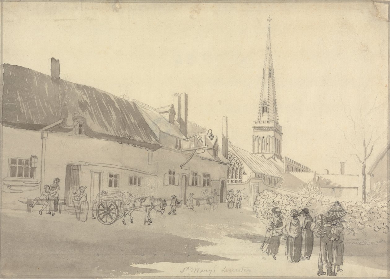 Leicester, St. Mary's Church av Edward Edwards