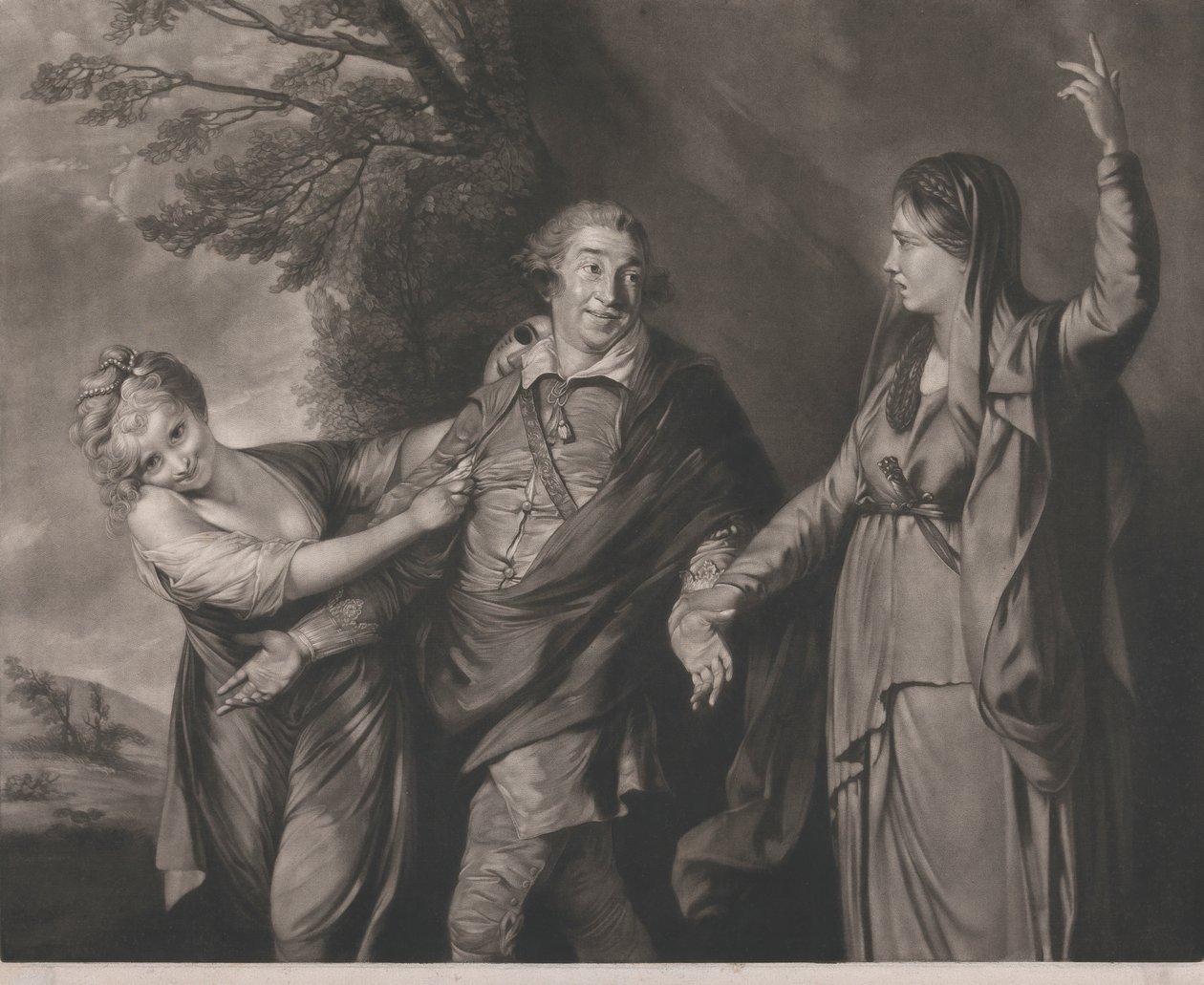 Garrick mellom tragedie og komedie av Edward Fisher