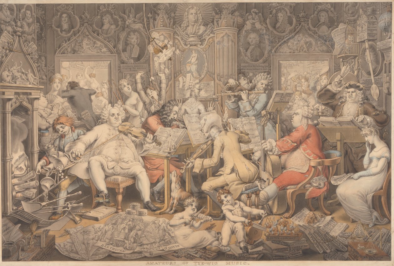 Amatører av Tye-Wig Music av Edward Francis Burney