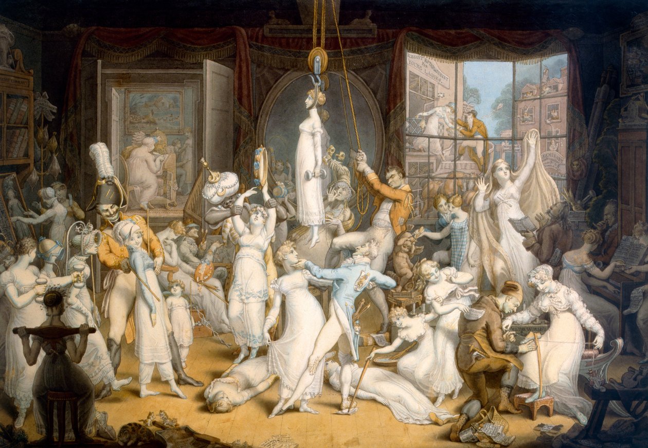 An Elegant Establishment for Young Ladies (watercolor on paper)   1425411   no       norwegian Successfully Translated  Original: Der rote Sonnenschirm Translat: Der rote Sonnenschirm 1209580 no norwegian Successfully Translated Original: The Sacrifice of  av Edward Francis Burney