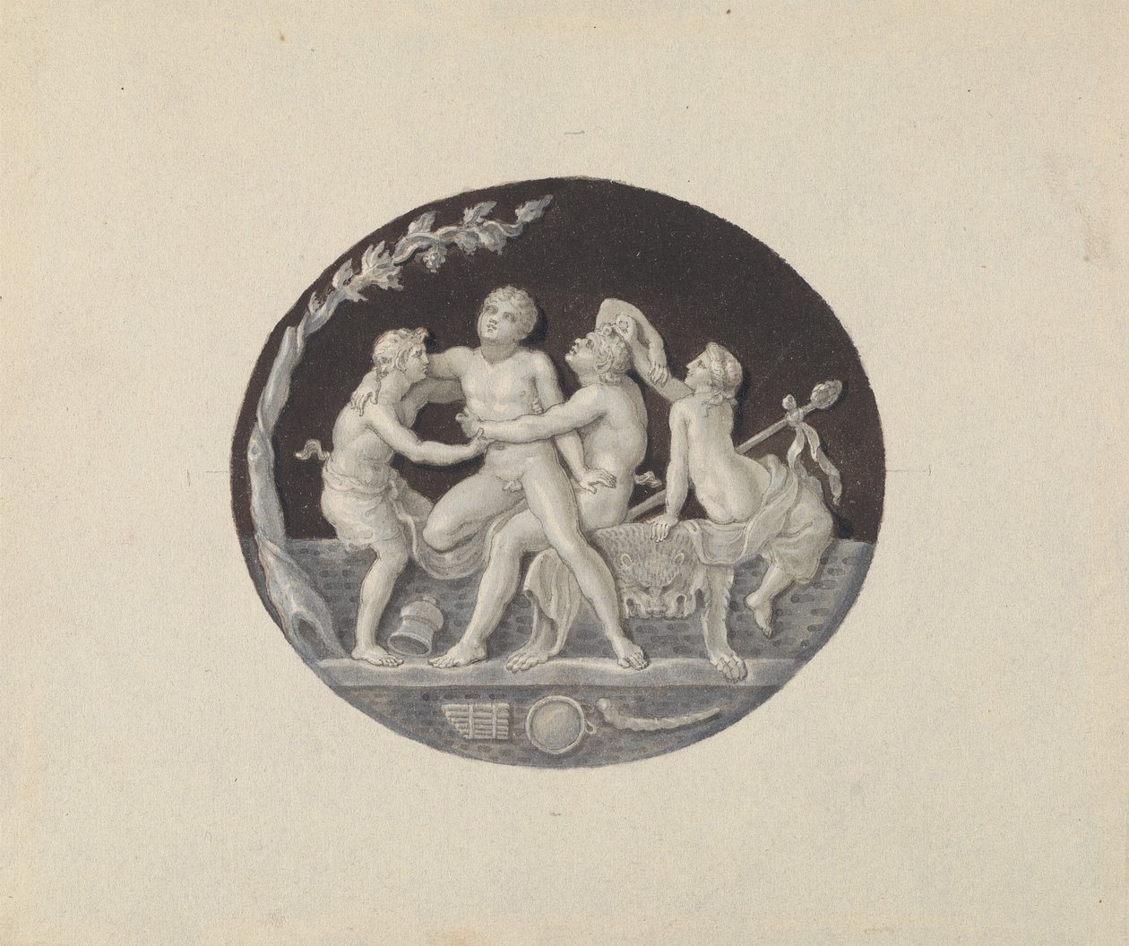 Bacchanalia av Edward Francis Burney