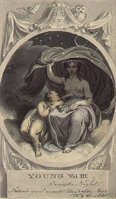 Majestic Night (tegning) av Edward Francis Burney