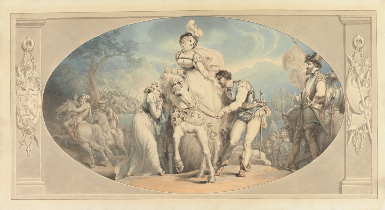 Mary, dronning av skottene av Edward Francis Burney