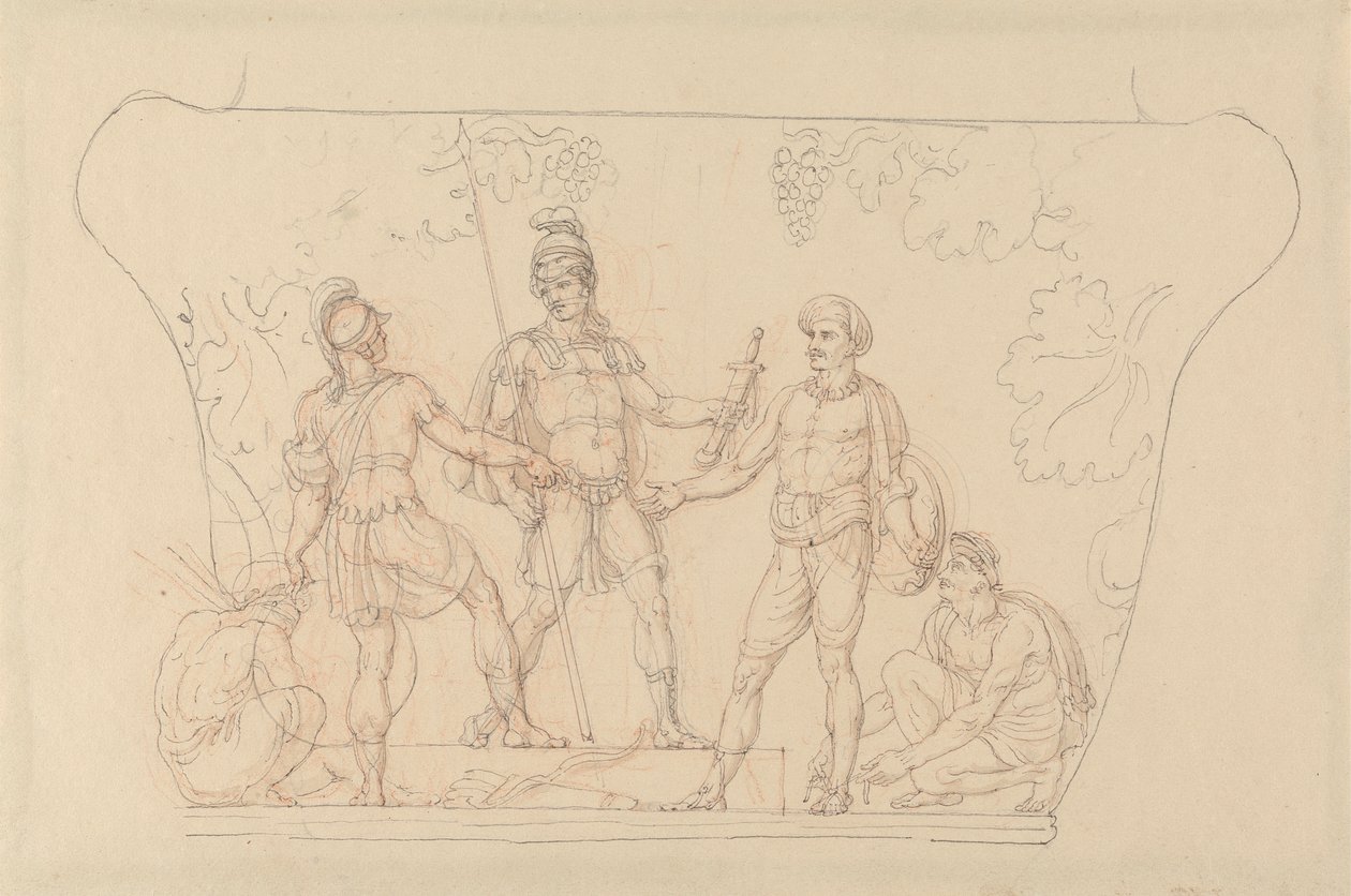 Legge våpen i hendene på indianerne av Edward Francis Burney