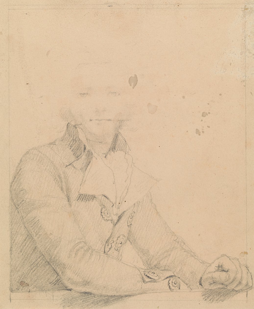 Ukjent mann av Edward Francis Burney