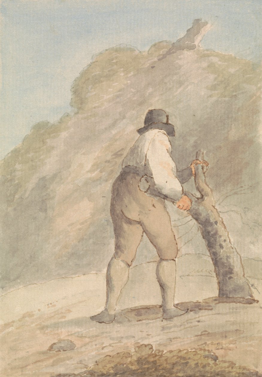Woodsman av Edward Francis Burney
