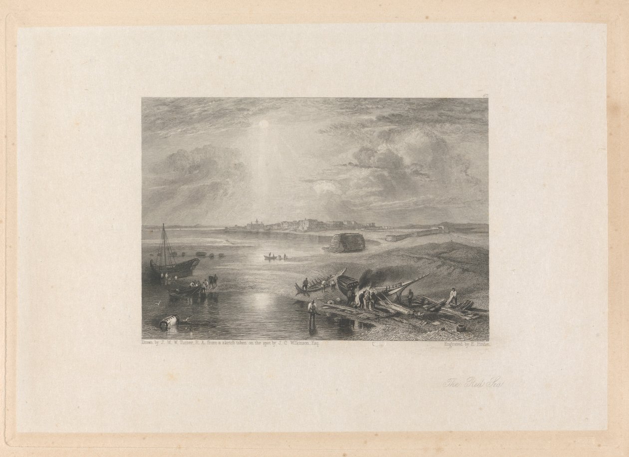 Rødehavet og Suez av Edward Francis Finden