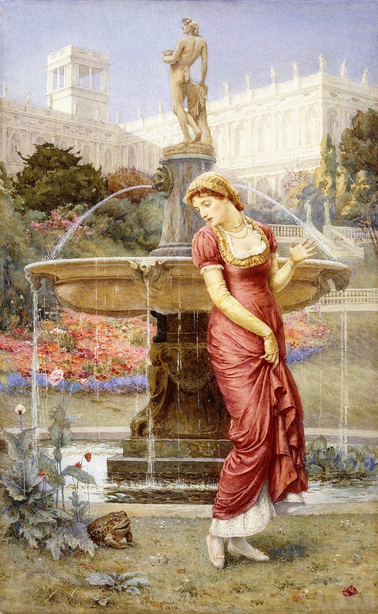 Froskeprinsen, 1880 av Edward Frederick Brewtnall