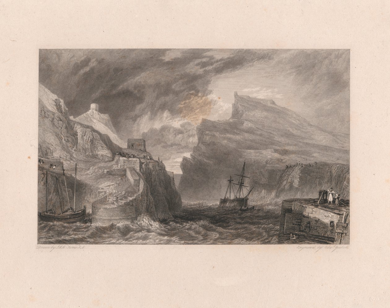 Boscastle, Cornwall av Edward Goodall