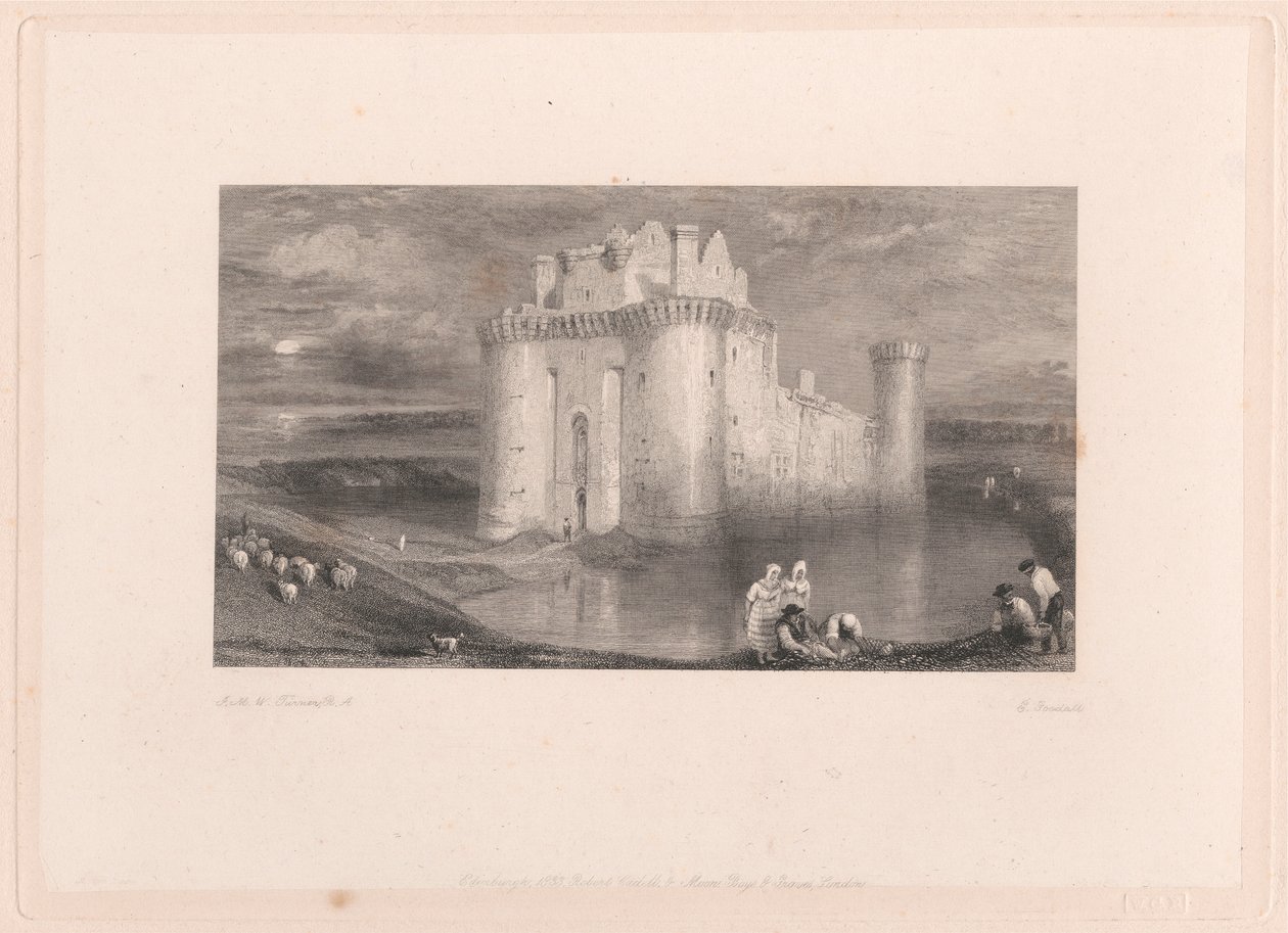 Caerlaverock Castle av Edward Goodall
