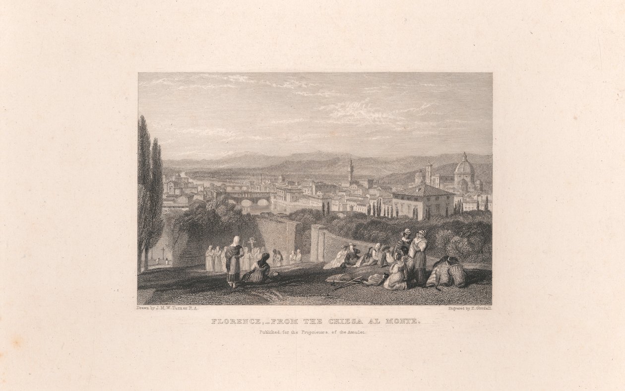 Firenze fra Chiesa al Monte av Edward Goodall