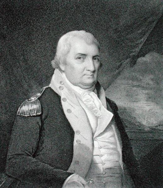 Generalmajor Charles Cotesworth Pinckney (1746-1825) gravert av Edward Wellmore (fl.1835) av Edward Greene Malbone