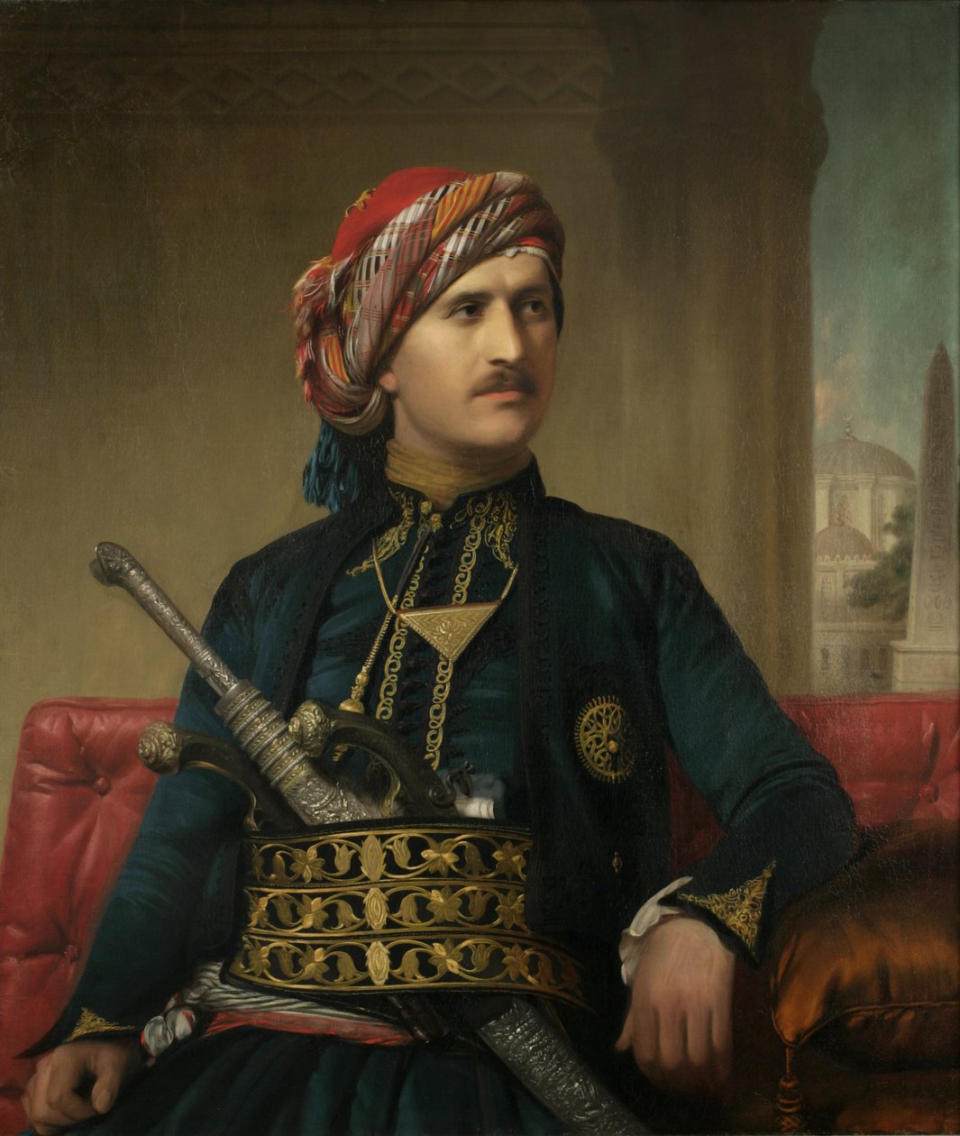 Armensk i gammel stil av tyrkisk drakt, 1848-49 av Edward Hartley Mooney