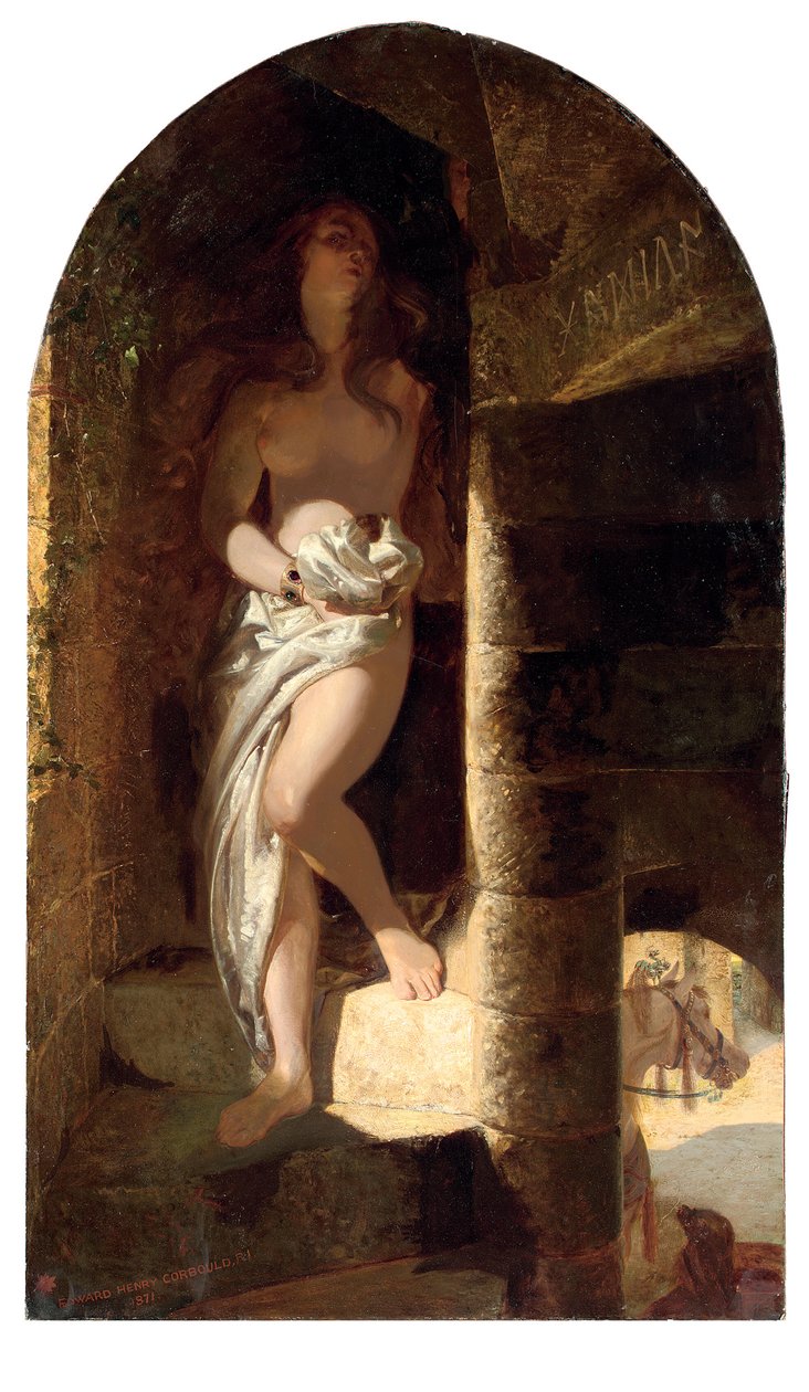 Lady Godiva av Edward Henry Corbould