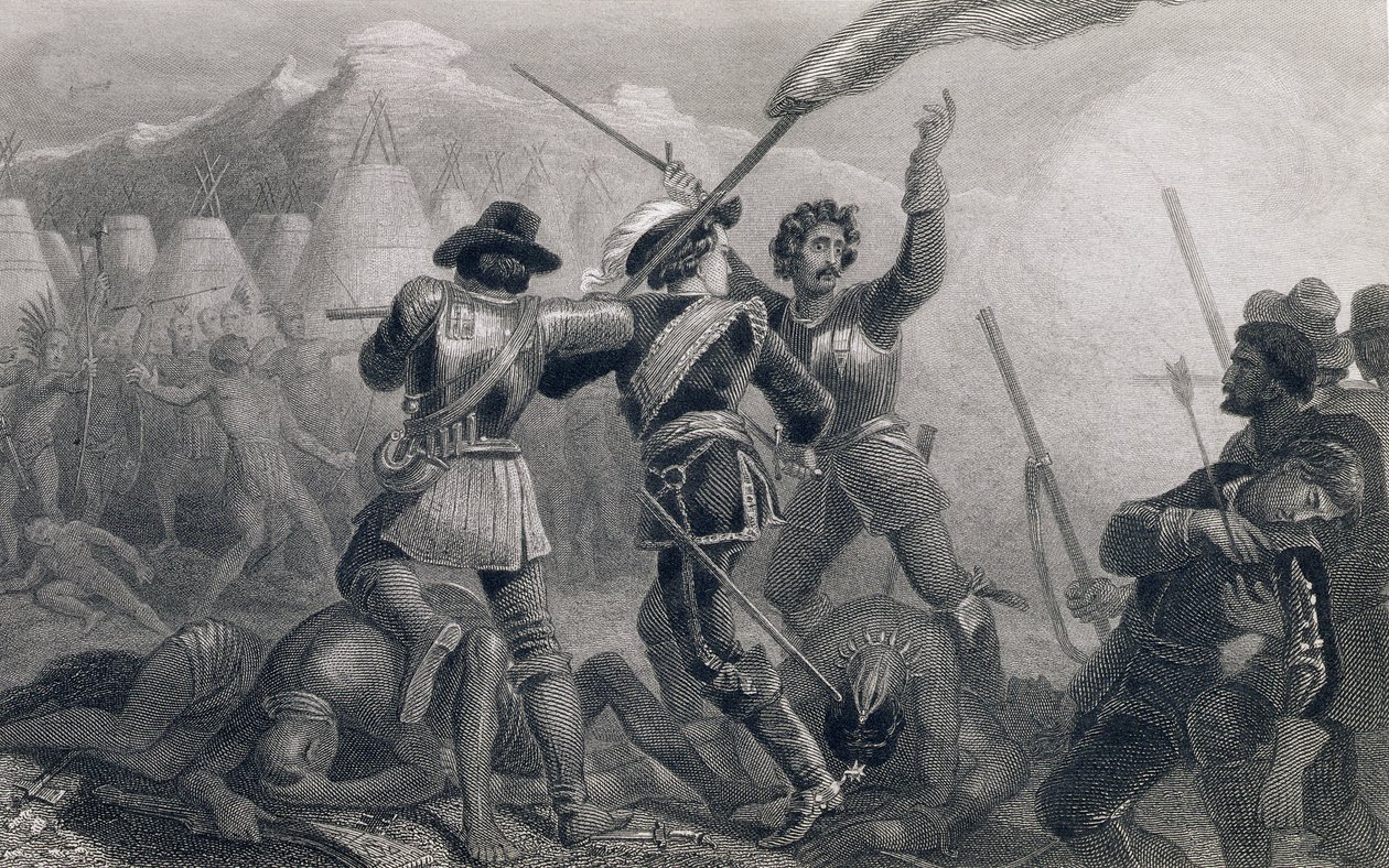 The Pequod War, 1636, fra 