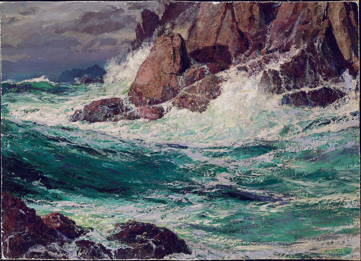 Stormy Seas, 1923 av Edward Henry Potthast
